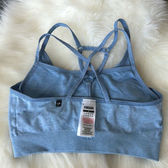 Gymshark Adapt Marl Seamless Sports Bra - Picture 4 of 5